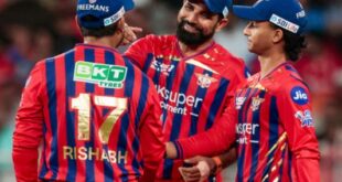 Two changes in the team : आईपीएल 2026: एलएसजी ने टॉस जीतकर गेंदबाजी चुनी, टीम में 2 बदलाव