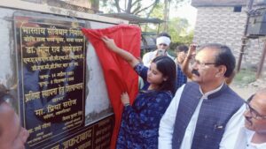 Ambedkar Jayanti : नगर पंचायत जफराबाद में धूमधाम से मनाई गई अंबेडकर जयंती