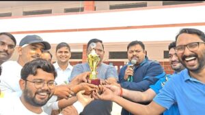 Conveyed a message of brotherhood : जौनपुर में पत्रकारों के मैत्री क्रिकेट मैच ने खेल भावना और भाईचारे का संदेश दिया