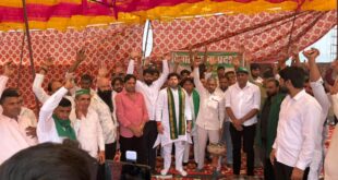 Indefinite sit-ins : जौली गांव में डंपिंग ग्राउंड विरोधी अनिश्चितकालीन धरने में भाकियू (अनाज) का समर्थन