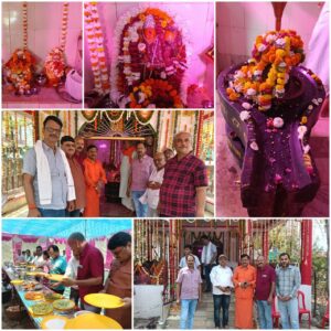 The Celebration of a Birthday : ढोल-नगाड़ों की गूंज, जयकारों के साथ शिव मंदिर में हनुमान जन्मोत्सव का उत्सव