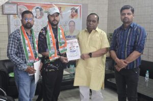 Strengthened the organization : हापुड़ में शिवम् चौधरी और निशांत त्यागी ने कांग्रेस जॉइन कर संगठन को मजबूत किया