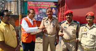 Humanitarian Mission : कड़क धूप में सेवा भाव: जवानों को होमियोपैथिक औषधि वितरण का सराहनीय मानवीय अभियान