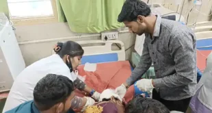 Admitted to hospital : हाईवे पर बजरी से फिसली बाइक, बुजुर्ग महिला गंभीर रूप से घायल, अस्पताल में भर्ती