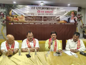 Grand Welcome : शुकतीर्थ में गूंजा आध्यात्मिक स्वर, मुरारी बापू का हुआ भव्य स्वागत