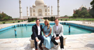 A Glimpse of the Taj Mahal : मार्को रूबियो ने पत्नी जेनेट के साथ किया ताजमहल का दीदार