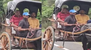 They arrived in a horse-drawn buggy : ईंधन बचत संदेश के साथ धामपुर विधायक अशोक राणा का अनोखा अंदाज, घोड़ा बुग्गी पर पहुंचे
