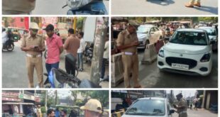 Heavy Fine : सहारनपुर में यातायात नियमों के उल्लंघन पर सख्त कार्रवाई, 922 चालान कर वसूला गया भारी जुर्माना