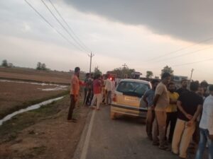 Tragic death on the spot : धौलाना क्षेत्र में मोटरसाइकिल और मयूरी की भिड़ंत में मजदूर की मौके पर दर्दनाक मौत