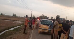 Tragic death on the spot : धौलाना क्षेत्र में मोटरसाइकिल और मयूरी की भिड़ंत में मजदूर की मौके पर दर्दनाक मौत