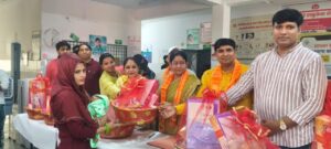 Grand Event at the CHC : बेटी बचाओ बेटी पढ़ाओ के तहत कन्या जन्मोत्सव, सिखेड़ा सीएचसी में भव्य आयोजन