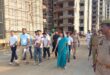 Inspected : हापुड़ में जिलाधिकारी कविता मीना ने निर्माणाधीन पुलिस लाइन और गौशाला का निरीक्षण किया