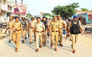 Police force deployed : महाराणा प्रताप जयंती रैली में बवाल, तोड़फोड़ और तनाव के बाद भारी पुलिस बल तैनात