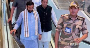 Nayab Singh Saini : असम मुख्यमंत्री हेमंत विश्वा शर्मा के शपथ समारोह में पहुंचे हरियाणा मुख्यमंत्री नायब सिंह सैनी