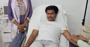 Expressed gratitude : हमीरपुर में रक्तदाता ऋषभ प्रजापति ने O+ रक्तदान कर रश्मि की बचाई जान, समिति ने जताया आभार