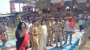 Inspection Campaign : शनि अमावस्या स्नान पर्व पर ब्रजघाट श्रद्धालुओं की सुरक्षा और व्यवस्थाओं का व्यापक निरीक्षण अभियान
