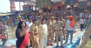Inspection Campaign : शनि अमावस्या स्नान पर्व पर ब्रजघाट श्रद्धालुओं की सुरक्षा और व्यवस्थाओं का व्यापक निरीक्षण अभियान