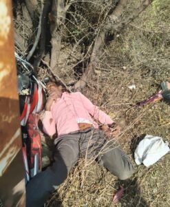 Died on the spot : हटा-पटेरा मार्ग पर दर्दनाक हादसा, अज्ञात वाहन की टक्कर से दंपत्ति की मौके पर मौत