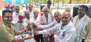 Welcome and Honor : दमोह में पेंशनर संघों ने नवागत एसपी आनंद कलादगी का किया भव्य स्वागत और सम्मान