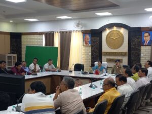 Joint meeting : बकरीद पर्व को शांतिपूर्ण और सौहार्दपूर्ण तरीके से सम्पन्न कराने को लेकर जिलाधिकारी व एसपी की संयुक्त बैठक