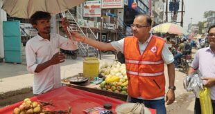 The Red Cross's Humanitarian Initiative : “वसुधैव कुटुम्बकम” के भाव के साथ हीटवेव से बचाव हेतु रेडक्रॉस की मानवीय पहल