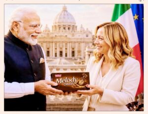 She said, "Thank you" : पीएम मोदी ने राहुल गाँधी के ननिहाल इटली में दी मेलोनी को 'मेलोडी' टॉफी - खुश हो गयीं इटली की पीएम, बोलीं- थैंक यू