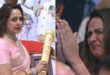 Aahana Deol : पद्म विभूषण सम्मान के दौरान धर्मेंद्र की याद में भावुक हुईं हेमा मालिनी और अहाना देओल