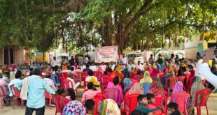 Gathering for a community meeting : डॉ. हरेंद्र सिंह ने चौपाल लगाकर सुनी ग्रामीणों की समस्याएं, अधिकारियों को दिए निस्तारण के निर्देश