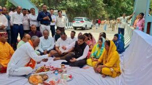 MP Suresh Kashyap : ₹20 करोड़ की लागत से बने खजूरना पुल का सांसद सुरेश कश्यप ने किया लोकार्पण