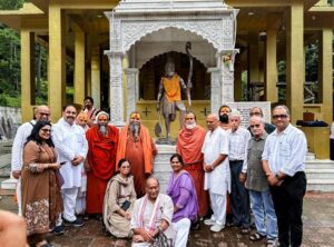 Rajendradasji Maharaj : भगवान परशुराम भव्य प्रतिमा देख भावुक हुए राजेंद्रदासजी महाराज