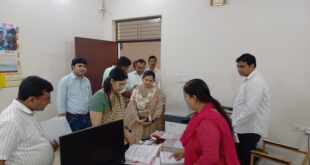 Necessary instructions : जिलाधिकारी कविता मीना ने कलेक्ट्रेट कार्यालयों का औचक निरीक्षण कर दिए आवश्यक निर्देश