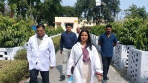 Livestock Farm : मुख्य विकास अधिकारी श्रुति शर्मा ने बाबूगढ़ पशुधन प्रक्षेत्र एवं वीर्य केन्द्र का निरीक्षण किया 