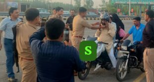 By distributing helmets : छपार पुलिस की अनोखी पहल: चालान नहीं, हेलमेट बांटकर सुरक्षा का संदेश दिया