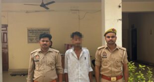 Arson and assault : खुटहन पुलिस ने आगजनी व मारपीट मामले में वांछित अभियुक्त को किया गिरफ्तार