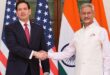 Jaishankar's talks : भारतीय जहाज़ों पर कार्रवाई को लेकर अमेरिका-भारत में तनाव, रुबियो-जयशंकर बातचीत