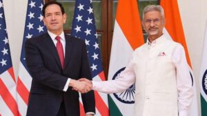 Jaishankar's talks : भारतीय जहाज़ों पर कार्रवाई को लेकर अमेरिका-भारत में तनाव, रुबियो-जयशंकर बातचीत