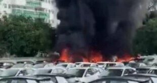 Massive fire : ब्राजील में आसमान में टकराए दो हेलिकॉप्टर, भीषण आग से छह लोगों की दर्दनाक मौत