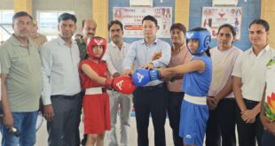 Boxing competition : प्रदेश स्तरीय सबजूनियर बालिका बॉक्सिंग प्रतियोगिता में 76 मुक्केबाजों ने दिखाया दमखम और प्रतिभा