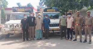 Vehicle recovered : सरसावा पुलिस की बड़ी कार्रवाई: 6 गौकश गिरफ्तार, 11 गोवंश और 2 पिकअप वाहन बरामद