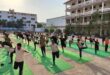 International Yoga Day : एकलव्य विश्वविद्यालय में अंतरराष्ट्रीय योग दिवस के अवसर पर सामूहिक योग