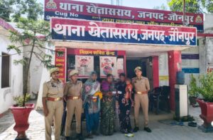 Female thief arrested : जौनपुर पुलिस की बड़ी सफलता: बस-ट्रेन में चोरी करने वाली तीन शातिर महिला चोर गिरफ्तार