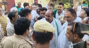 Threat : भारतीय किसान यूनियन अराजनीतिक एवं पुलिस के बीच तनातनी एवं धक्का मुक्की के बीच दरोगा का इलाज कराने की धमकी