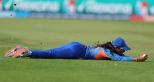 Reminded everyone of Jadeja : भारत-पाकिस्तान मुकाबले में श्रेयांका पाटिल का हैरतअंगेज कैच, जडेजा की याद दिलाई