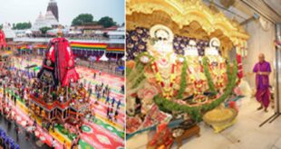 Grand Chariot Procession : अहमदाबाद और पुरी समेत देश भर में भगवान जगन्नाथ की भव्य रथयात्रा शुरू, राष्ट्रपति मुर्मु, गृहमंत्री अमित शाह और मुख्यमंत्रियों ने दीं शुभकामनाएं