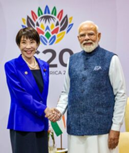 Prime Minister Takaichi : जापान की प्रधानमंत्री ताकाइची तीन दिवसीय दौरे पर आज पहुंचेंगी दिल्ली, 16वें शिखर सम्मेलन में होंगी शामिल