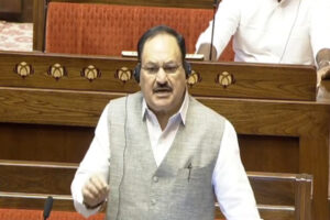 JP Nadda-Opposition : राज्यसभा में बोले जेपी नड्डा-विपक्ष मुद्दाविहीन, सरकार हर मुद्दे पर चर्चा को तैयार