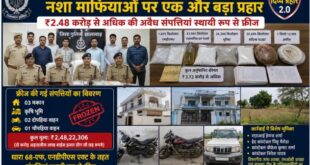 Assets frozen : ऑपरेशन दिव्य प्रहार-2.0: झालावाड़ पुलिस की बड़ी कार्रवाई, ₹2.48 करोड़ से अधिक की अवैध संपत्तियां फ्रीज