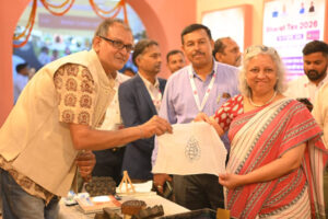 Center of attraction : भारत टेक्स 2026 : गुलाबी नगर की थीम पर तैयार राजस्थान पैवेलियन बना आकर्षण का केंद्र
