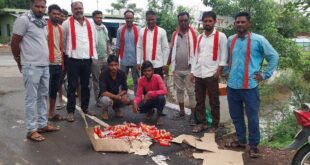 Accused arrested : नशा विरोधी जन आंदोलन में संगठन और पुलिस की सतर्कता से दो पेटी अवैध शराब सहित आरोपी गिरफ्तार