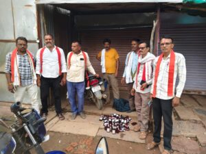 Illegal liquor supply : बांदकपुर तीर्थ क्षेत्र में अवैध शराब सप्लाई का खुलासा, पुलिस ने आरोपी सहित 57 बोतलें जब्त कीं